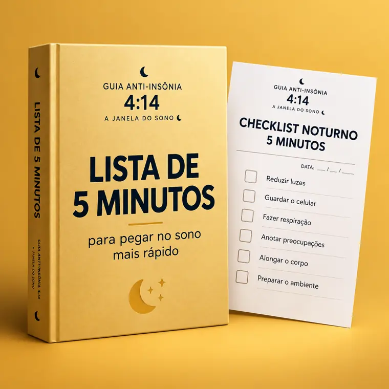 A Lista de 5 Minutos que Tira o Amanhã da Sua Cabeça